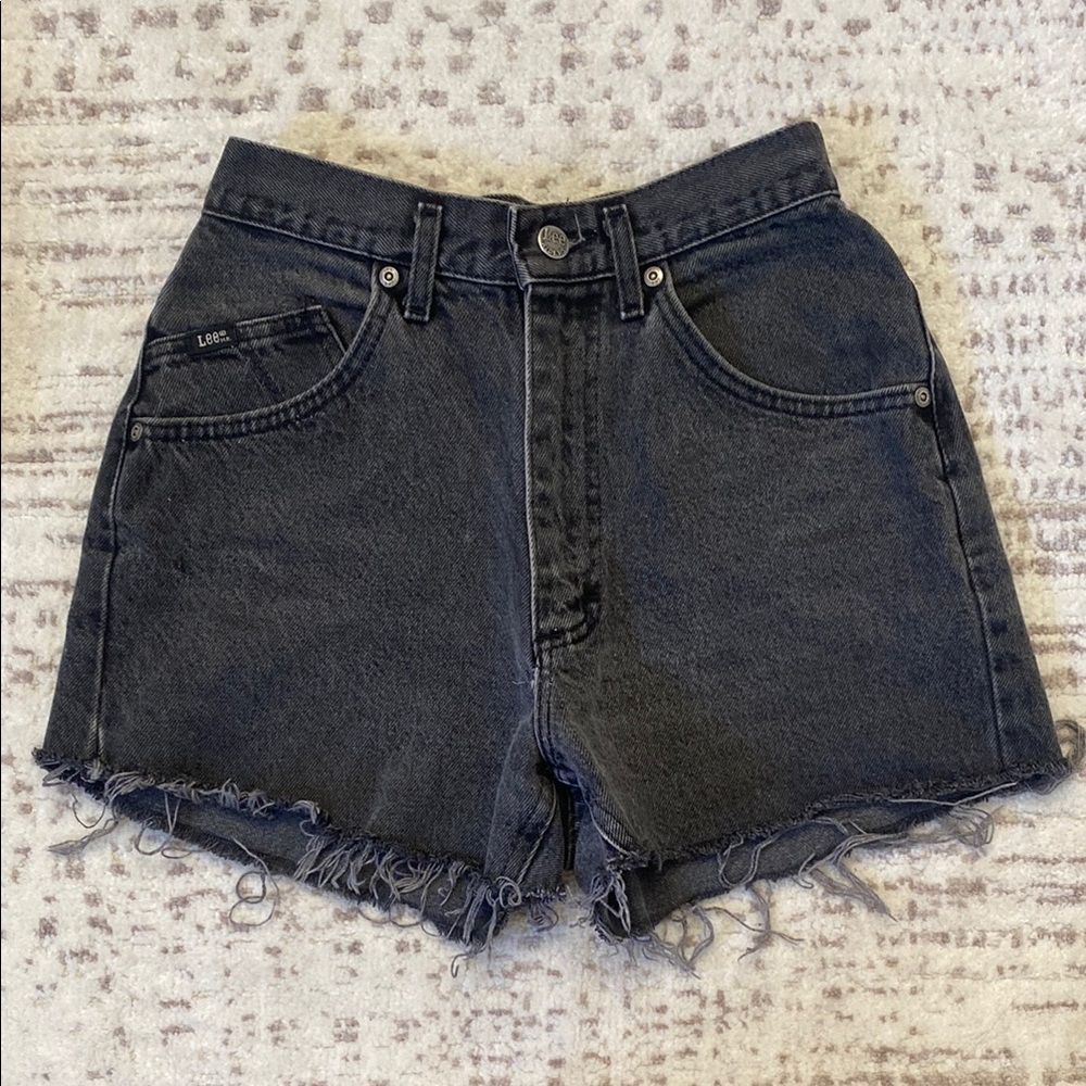 Lee Women's Vintage High Waisted Jean Shorts